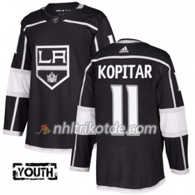 Los Angeles Kings Trikot Anze Kopitar 11 Adidas 2017-2018 Schwarz Authentic - Kinder